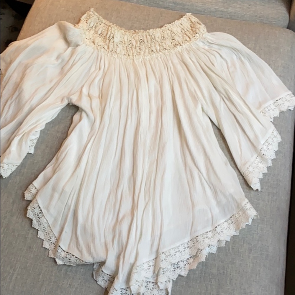 💛3 for 30 Angel Biba white tunic